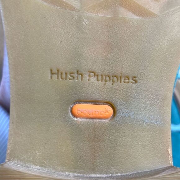 Hush Puppies "Bailey" Turquoise Suede Chukka Boots sz US 5.5 - Picture 6 of 12